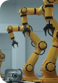 Robot công nghiệp và thiết bị tự động hóa nhà máy